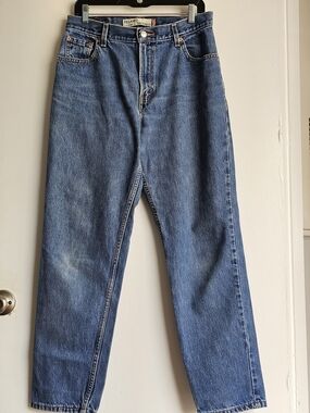 Levi's Denim BlueJeans, 550 Relaxed Straight Leg,Men's 36x32, Medium Wash ,EXC